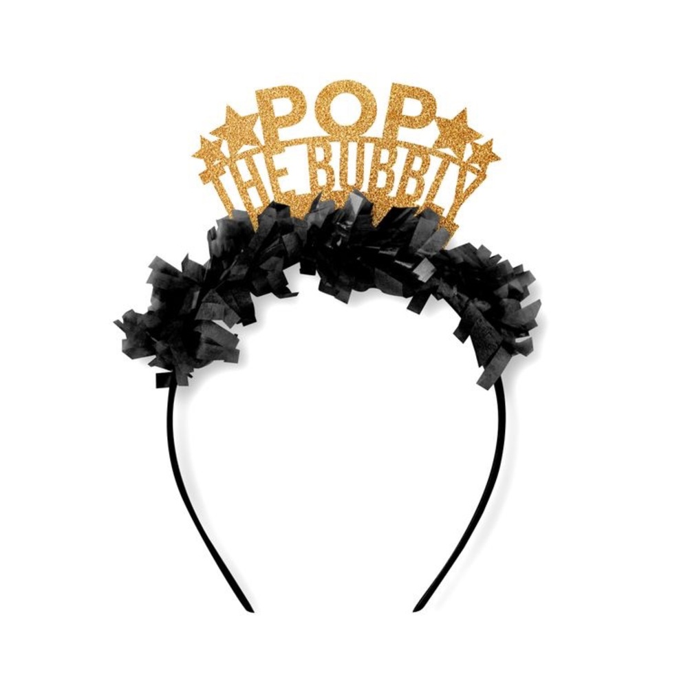 Festive Gal Pop The Bubbly Headband NEW in package!